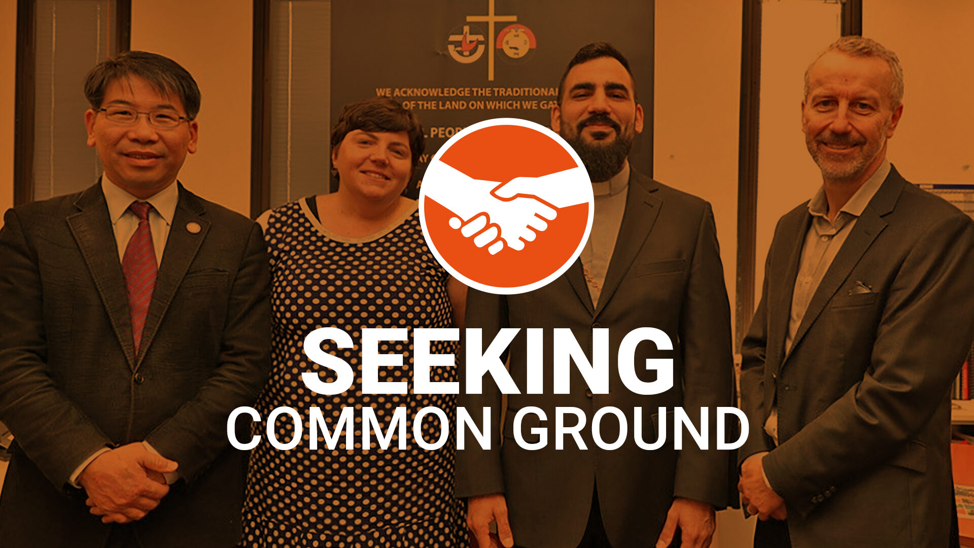 Seeking Common Ground Banner , Uniting Church Australia