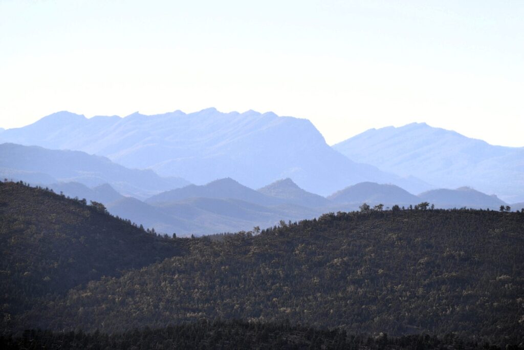 Image of Blinman, the highest town in the Flinders Ranges, by David Bailey.