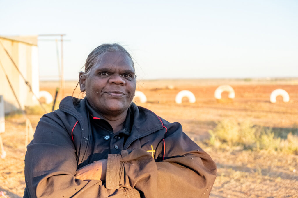 Bush chaplain for oodnadatta julia lennon