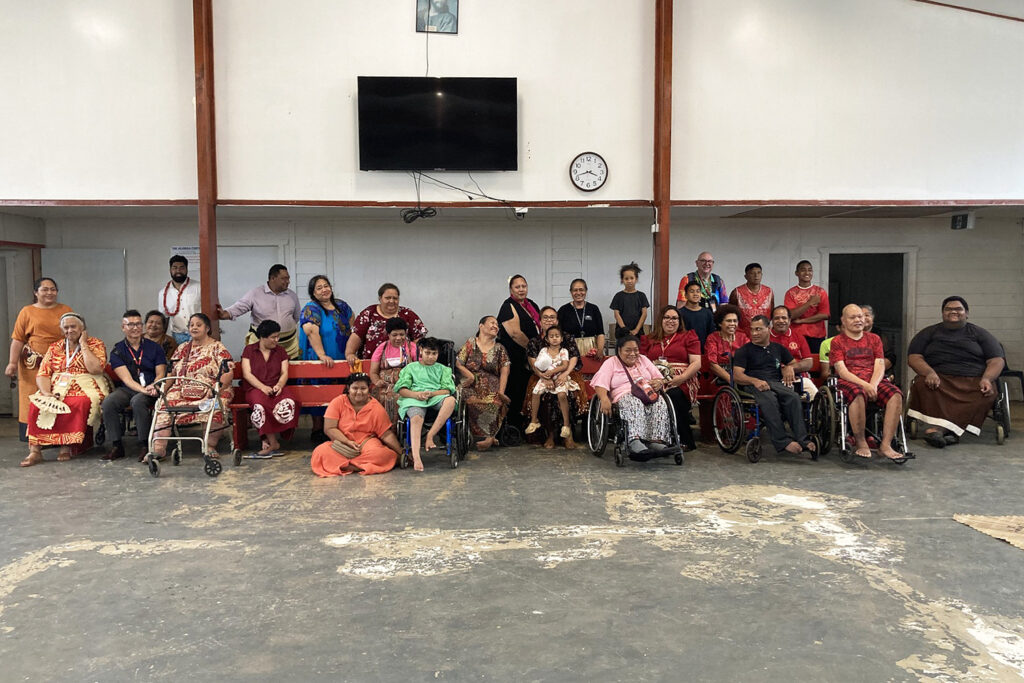 Together in Christ - Alonga Centre residents and UCA delegates