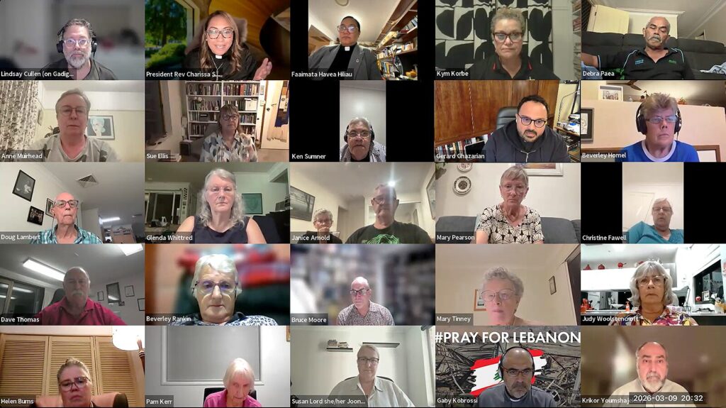 National Online Service of Prayer for the Middle East