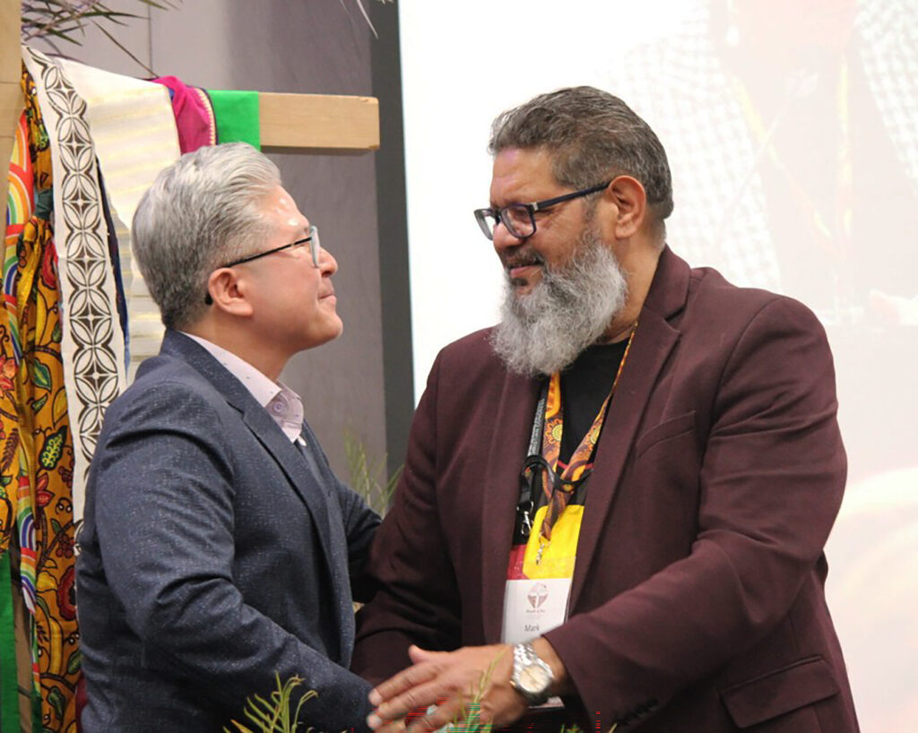 Rev Dr Paul Goh and Rev Mark Kickett