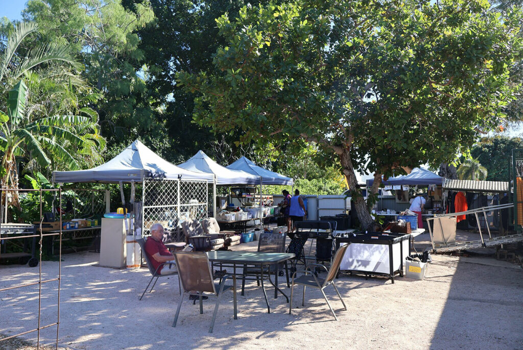 Broome UC op shop day