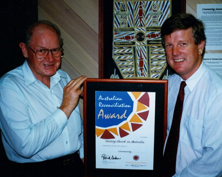 Rev Dr John Brown and then Assembly General Secretary Rev Gregor Henderson in 1996 Rev Dr John Brown and then Assembly General Secretary Rev Gregor Henderson in 1996