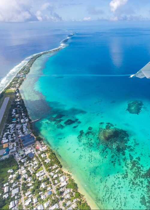 Tuvalu aerial shot thumb