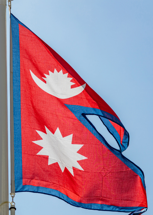 Nepalese prayer thumb