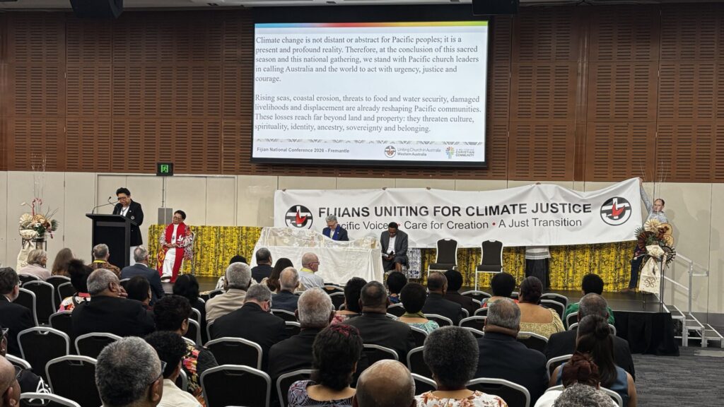Fijian national conference call for climate justice Oct 26